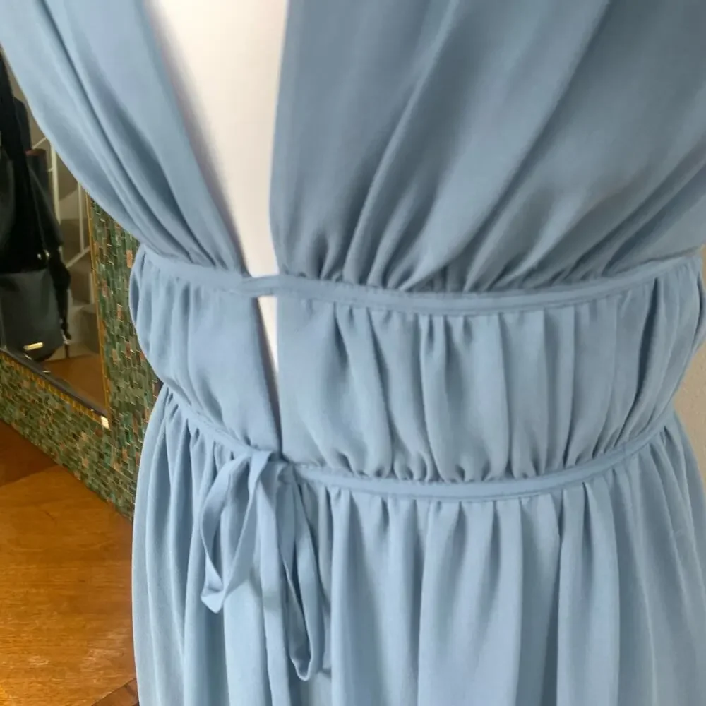 Lulu's Light Blue Maxi Dress - Picture 8 of 12